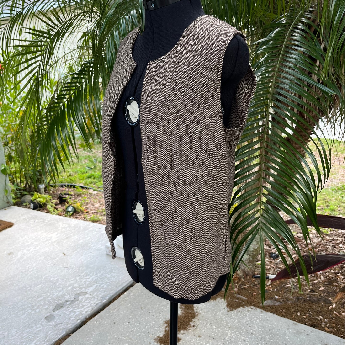 Upcycled ? Vest S/M *desc