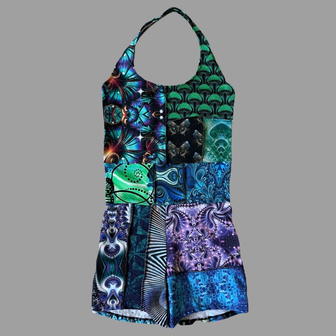 Patchwork Romper XS/S