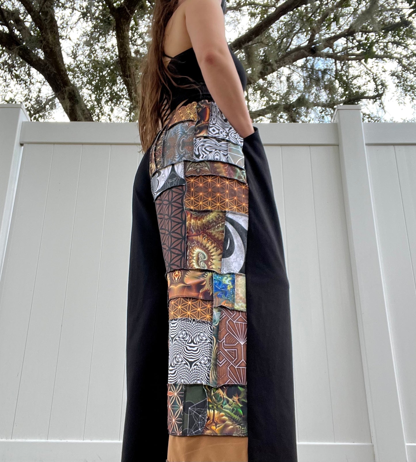 Xtra Patchwork Saturn Pants 🪐 XS-XL
