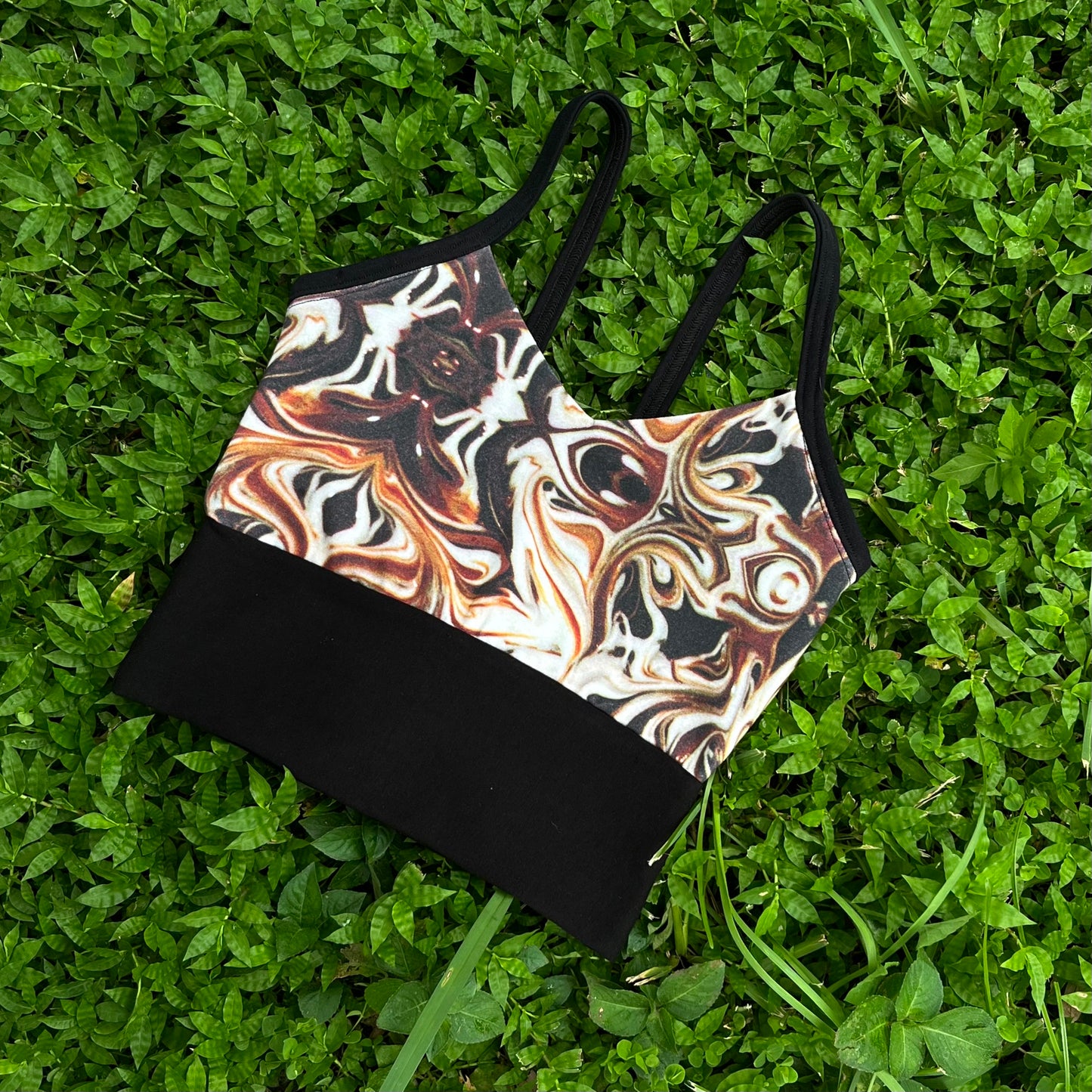 Caramel Swirl Bralette Tank XS/S