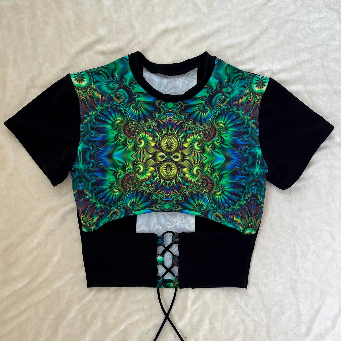 Corset Tee - Mystic Splat ֍ S/M *desc