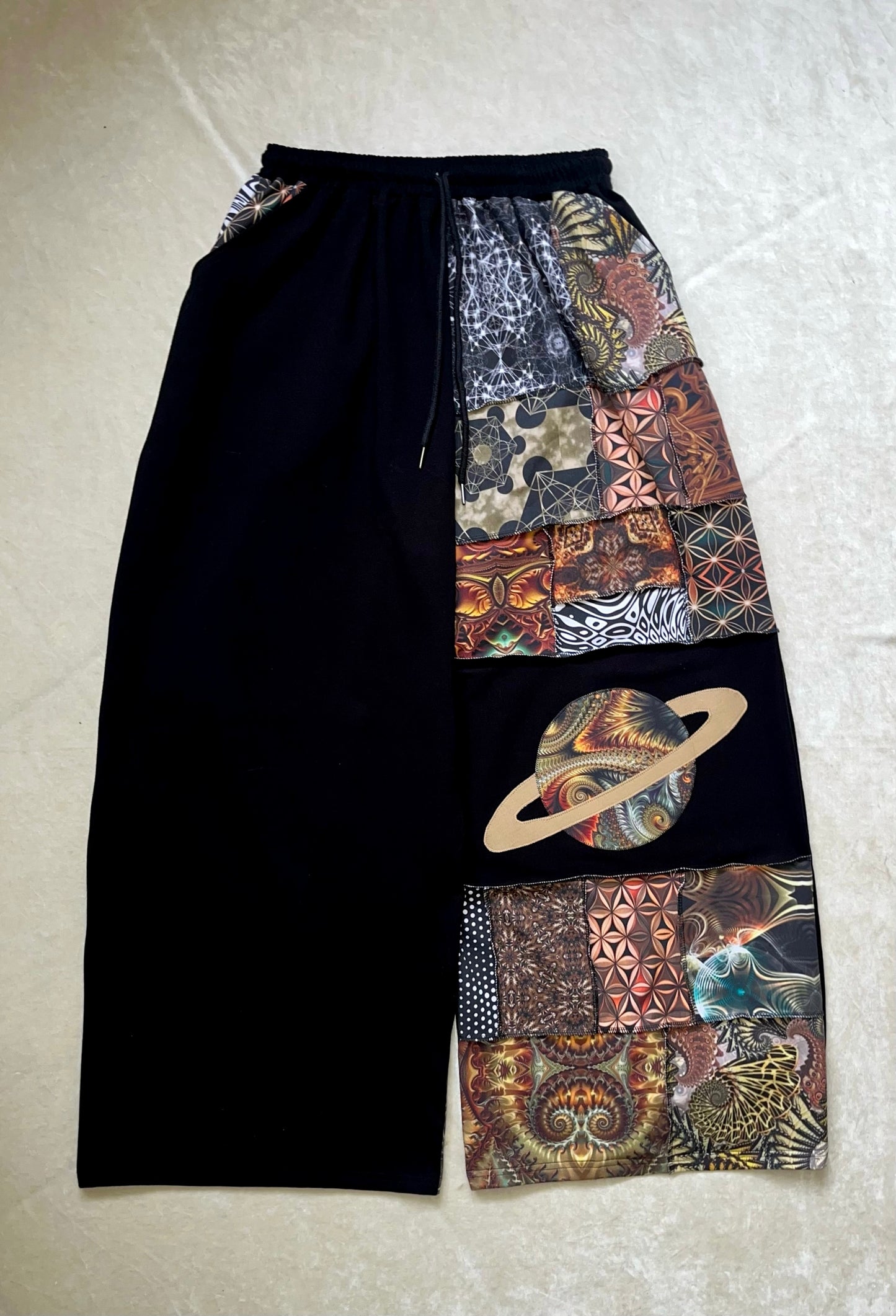 Xtra Patchwork Saturn Pants 🪐 XS-XL