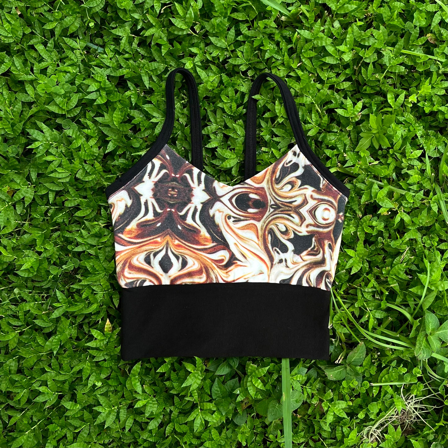 Caramel Swirl Bralette Tank XS/S