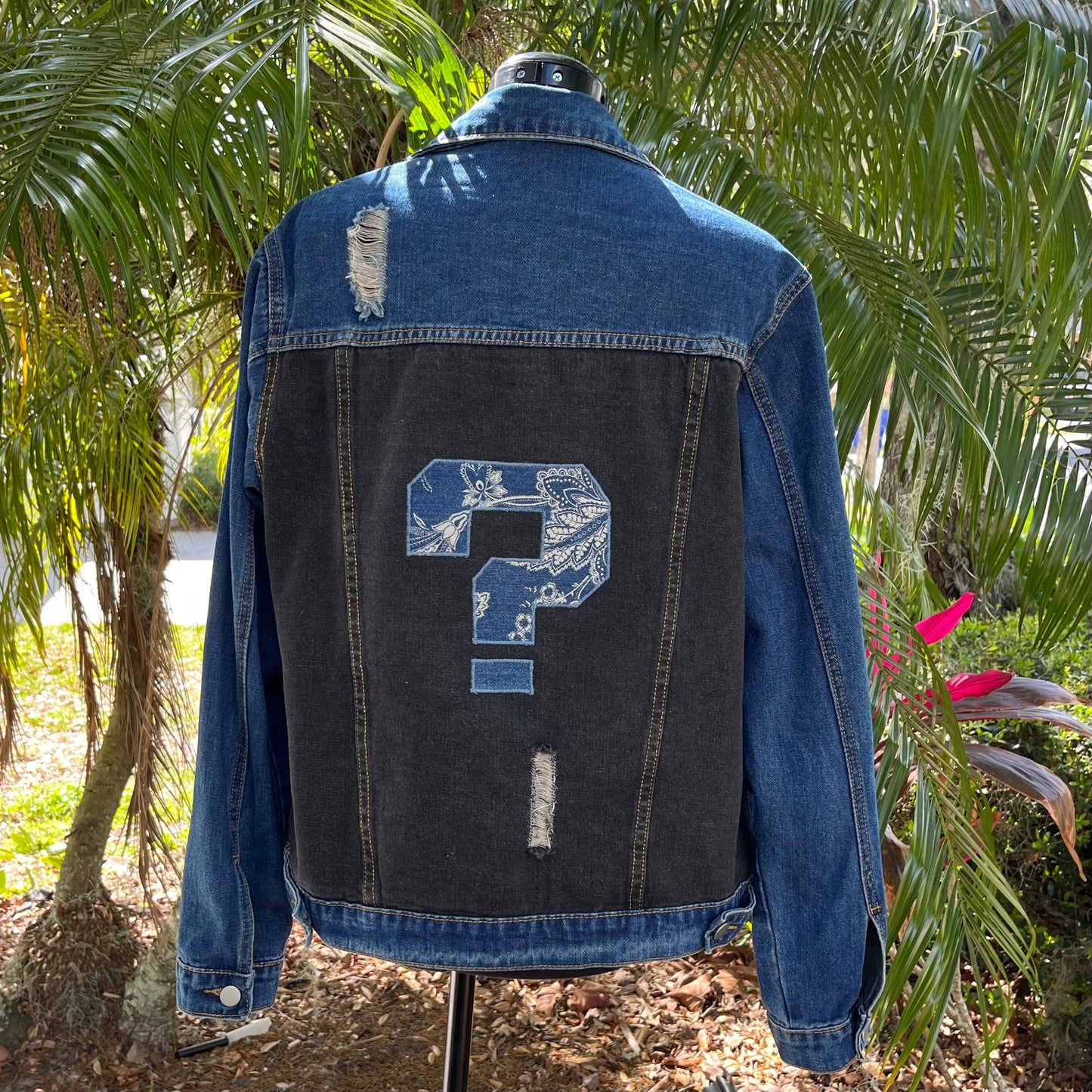 Upcycled ? Denim Jacket L