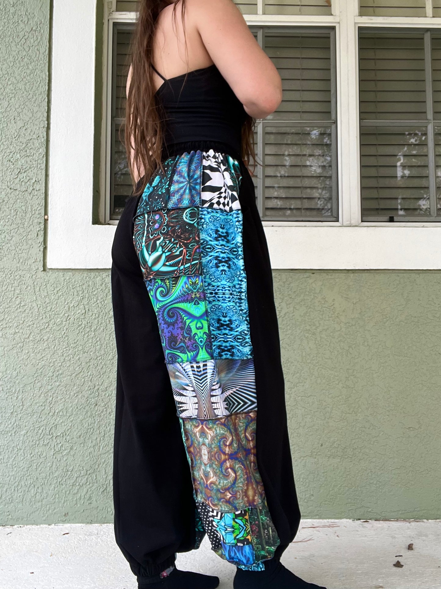 Patchwork Pants ☯︎ XS-XL