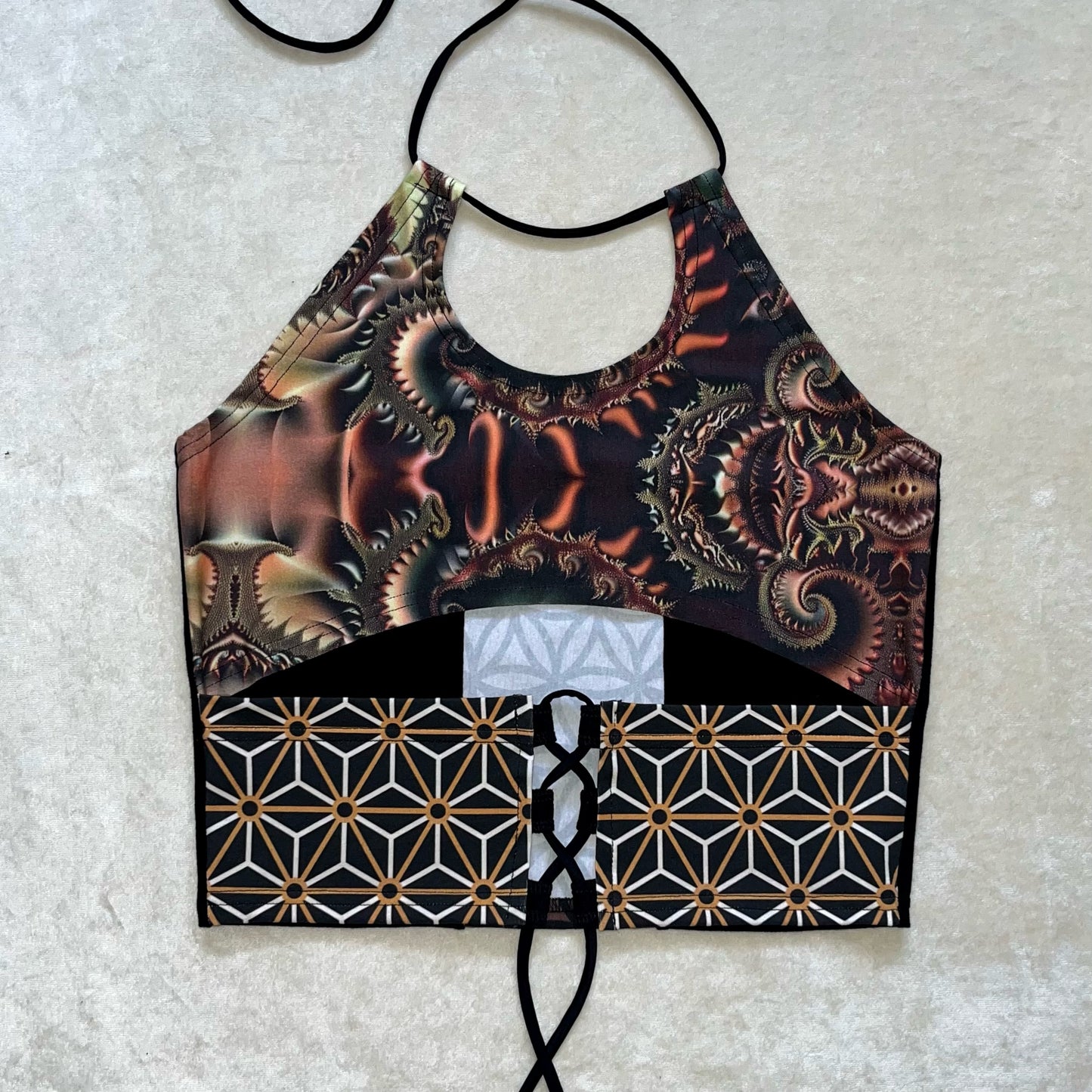 Keyhole Corset Top L/XL