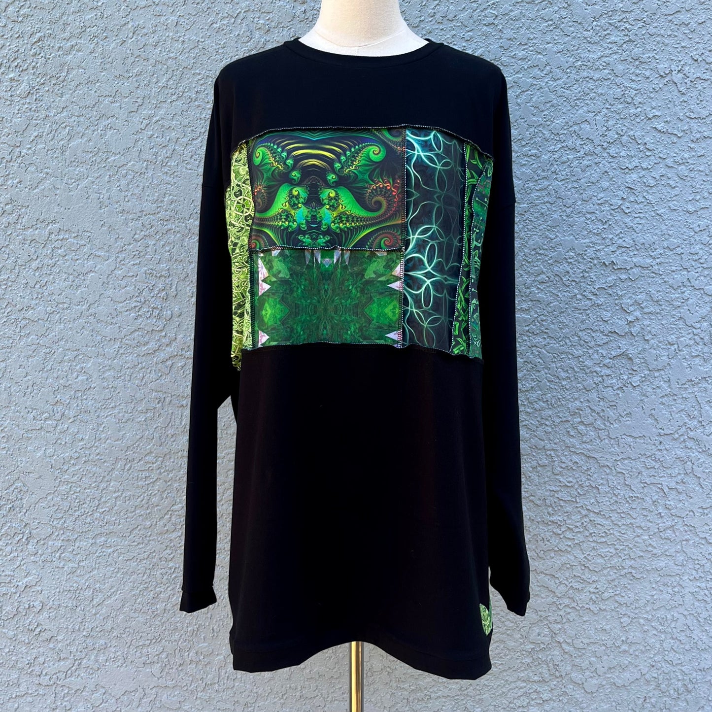 Vine Spine Cotton Crewneck 🌿 XL