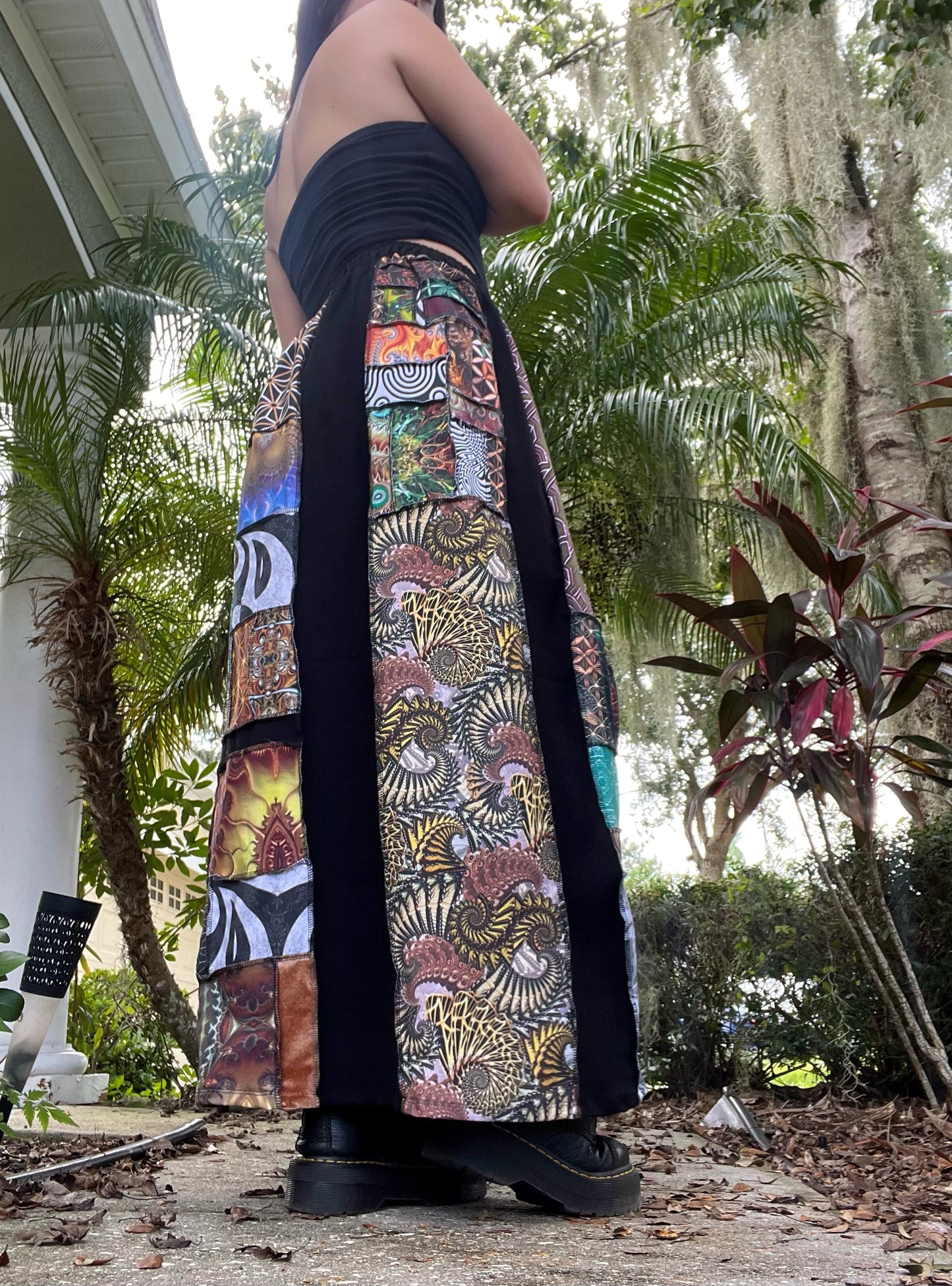 Patchwork Maxi Skirt š„ø S-XL