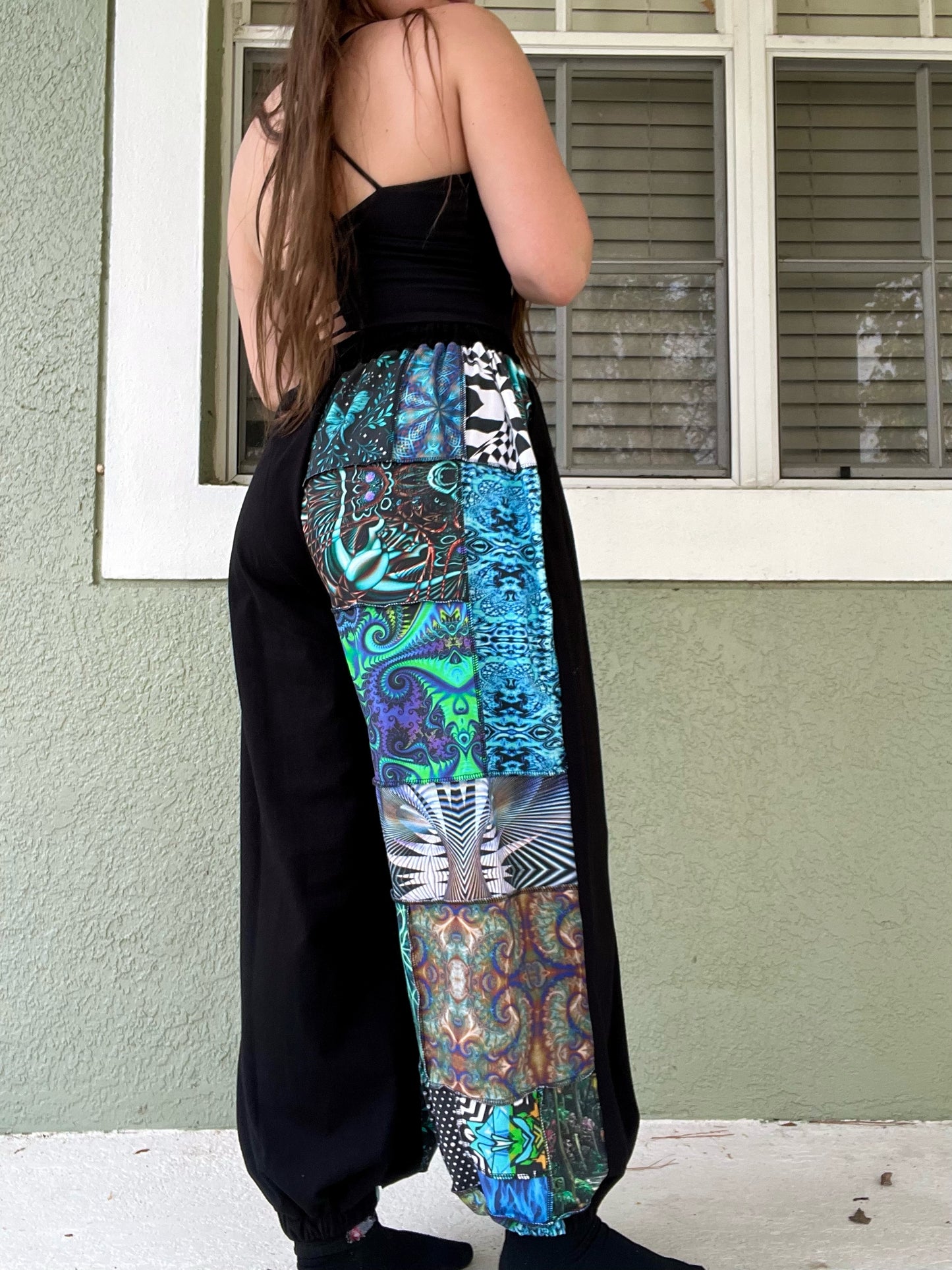 Patchwork Pants ☯︎ XS-XL