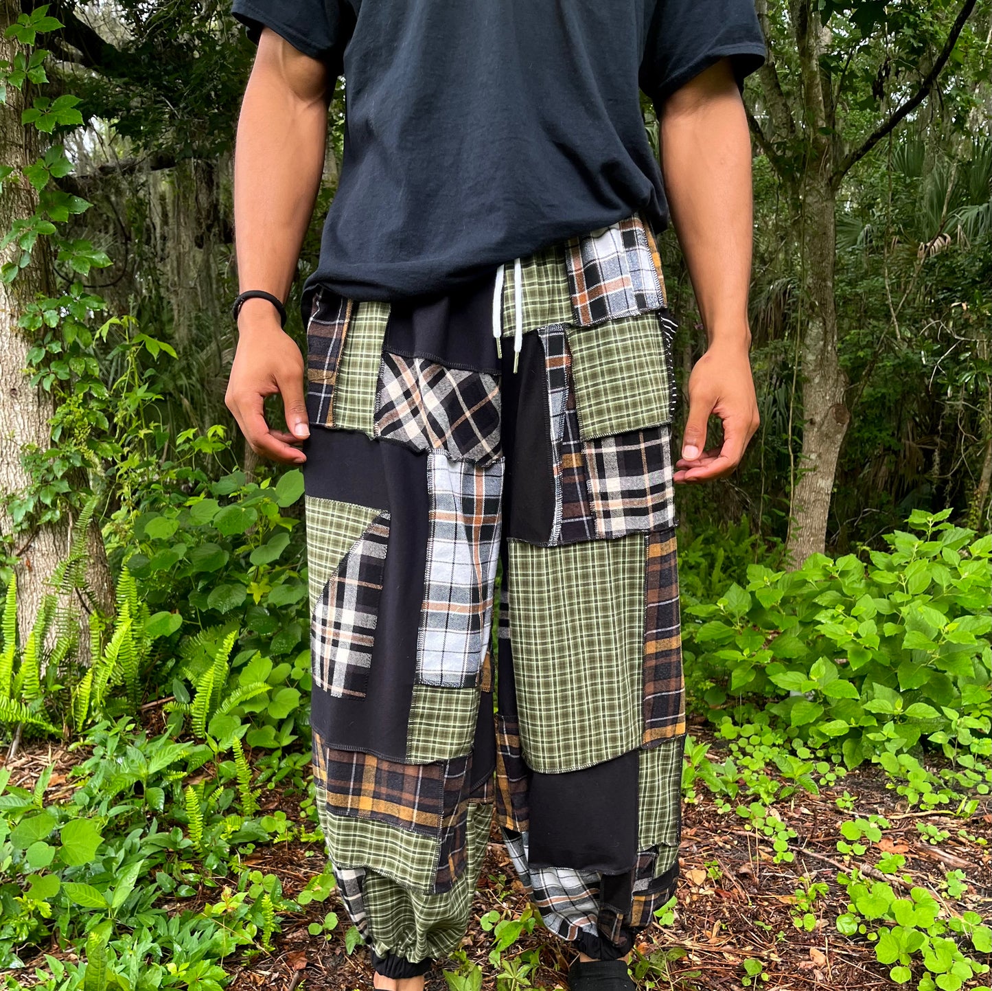 Flannel Patchwork Pants V2 XS-XL