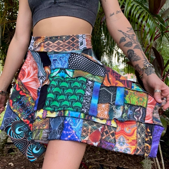 Patchwork Pixie Skirt ✾ S/M