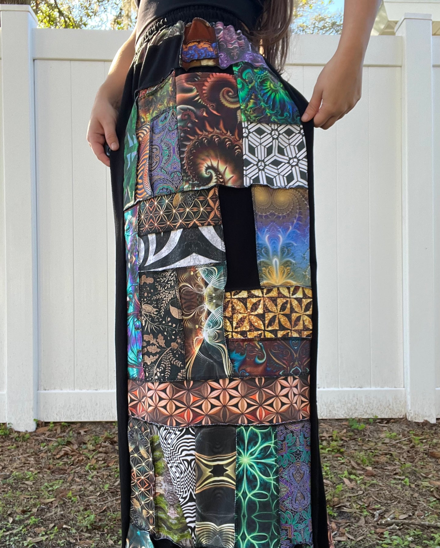 Luna Moth Xtra Patchwork Pants XS-XL