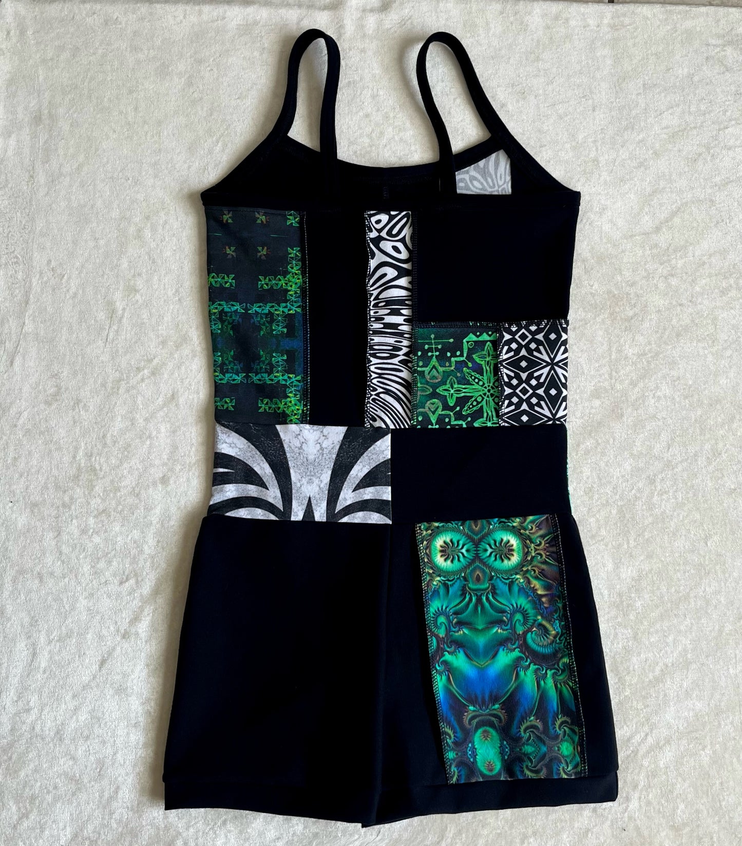 Patchwork Romper ☆ S/M