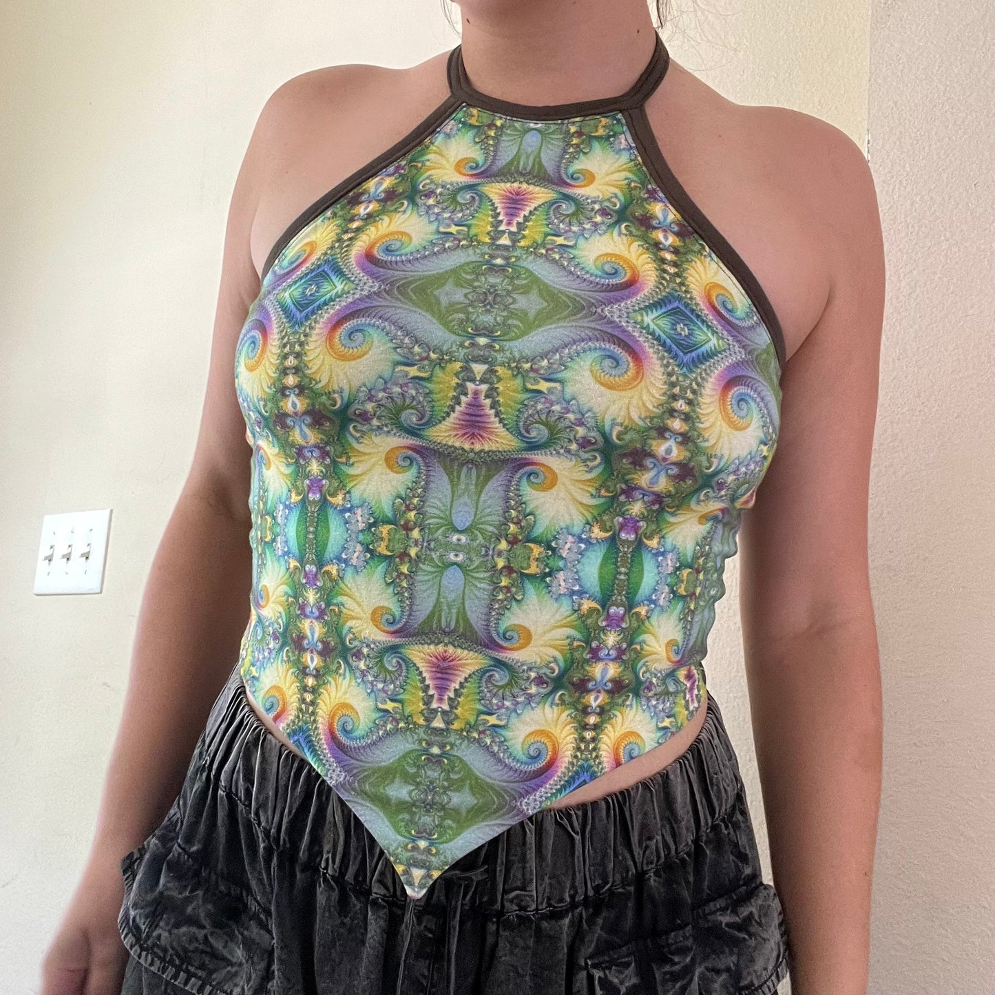 High Neck Pixie Top M/L