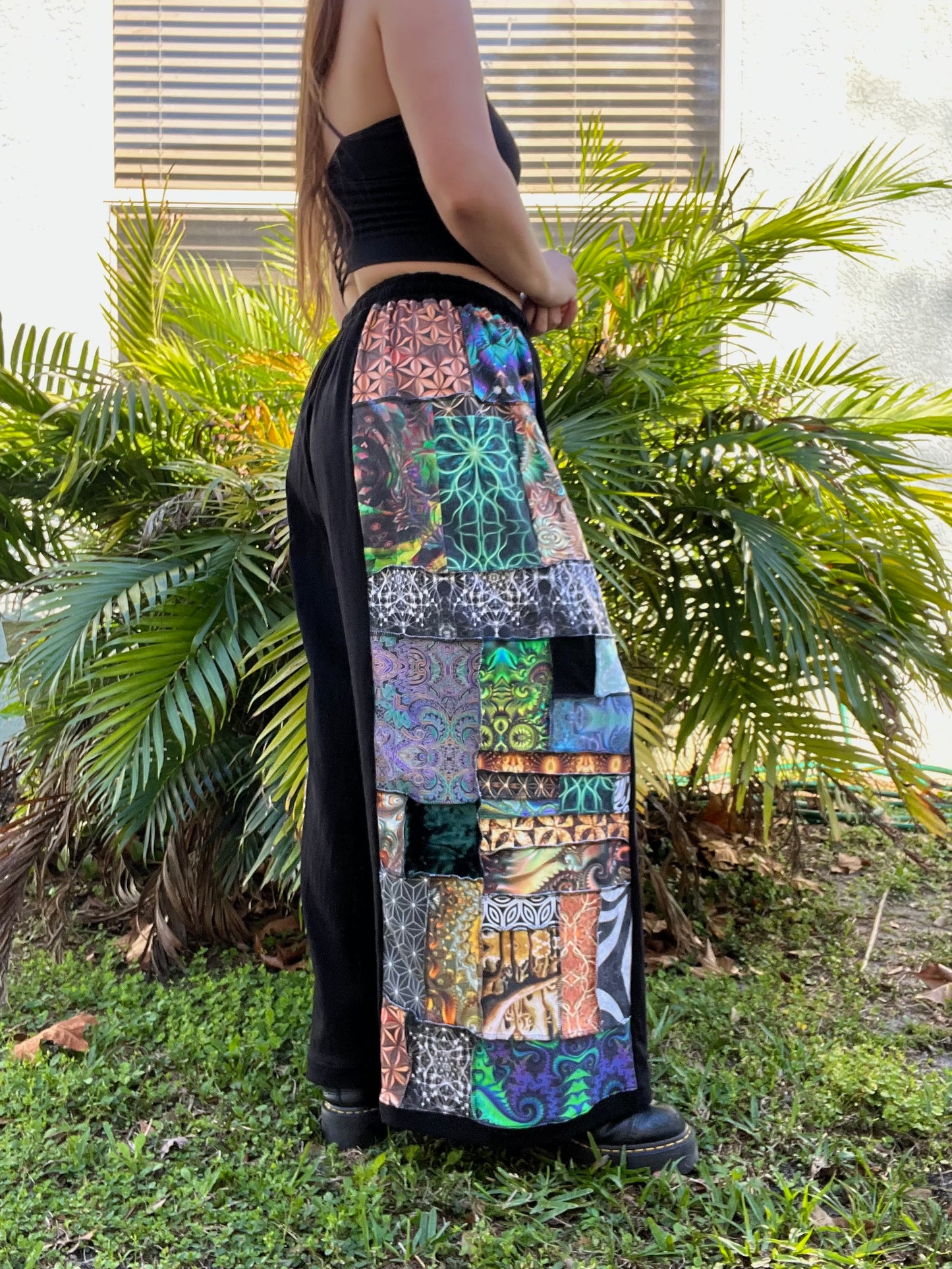 Luna Moth Xtra Patchwork Pants XS-XL