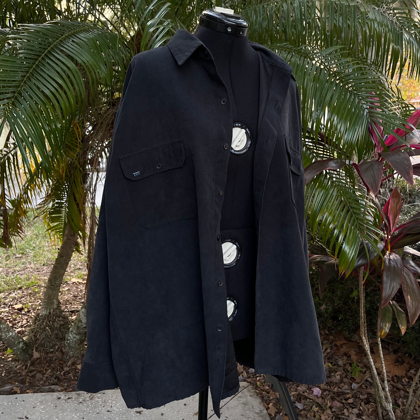 Upcycled Supertask Button Up ✧ XL