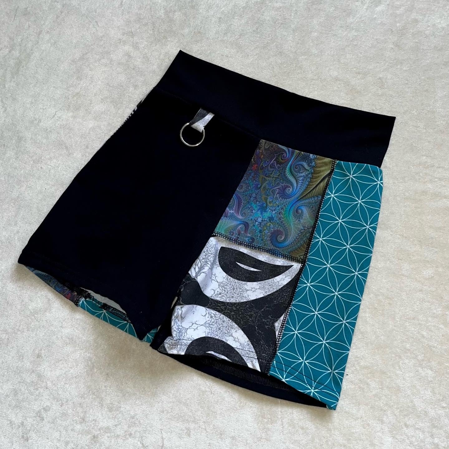 Patchwork Ring Shorts XS/S *desc