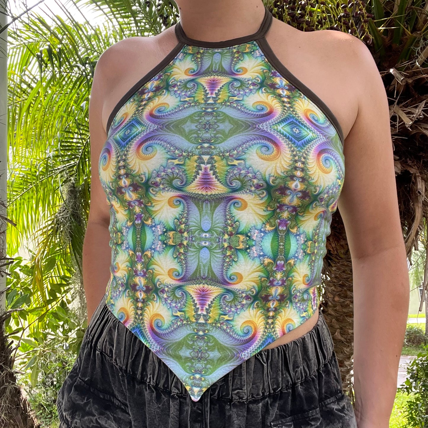 High Neck Pixie Top M/L