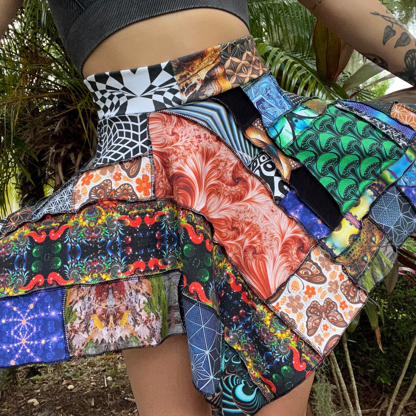 Patchwork Pixie Skirt ✾ S/M