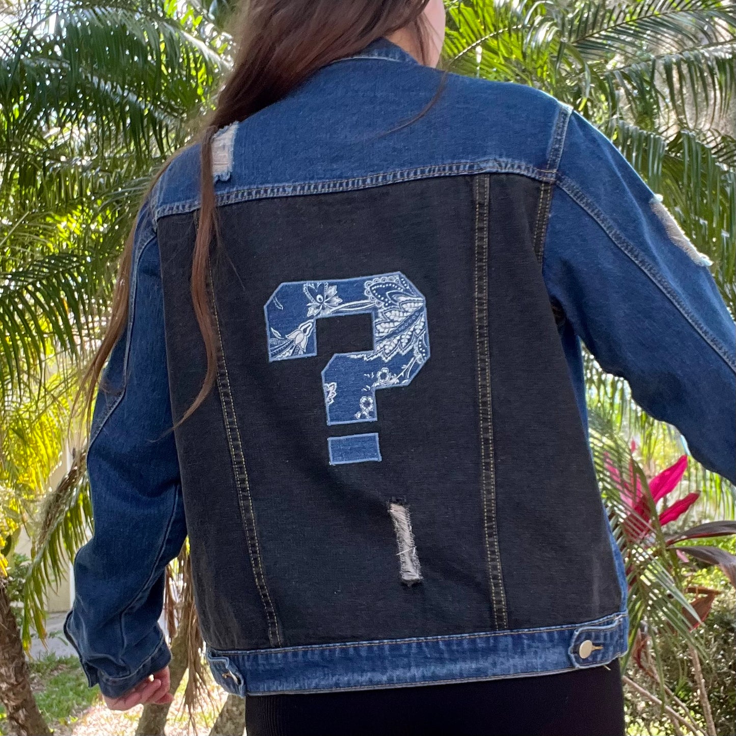 Upcycled ? Denim Jacket L