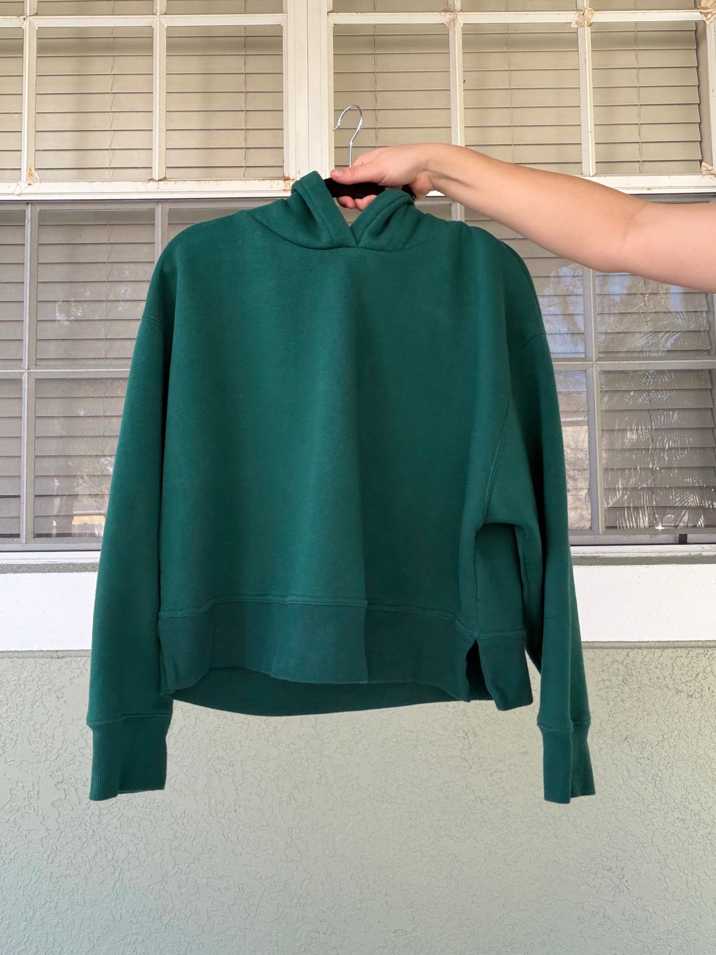 Upcycled Cropped Hoodie M/L
