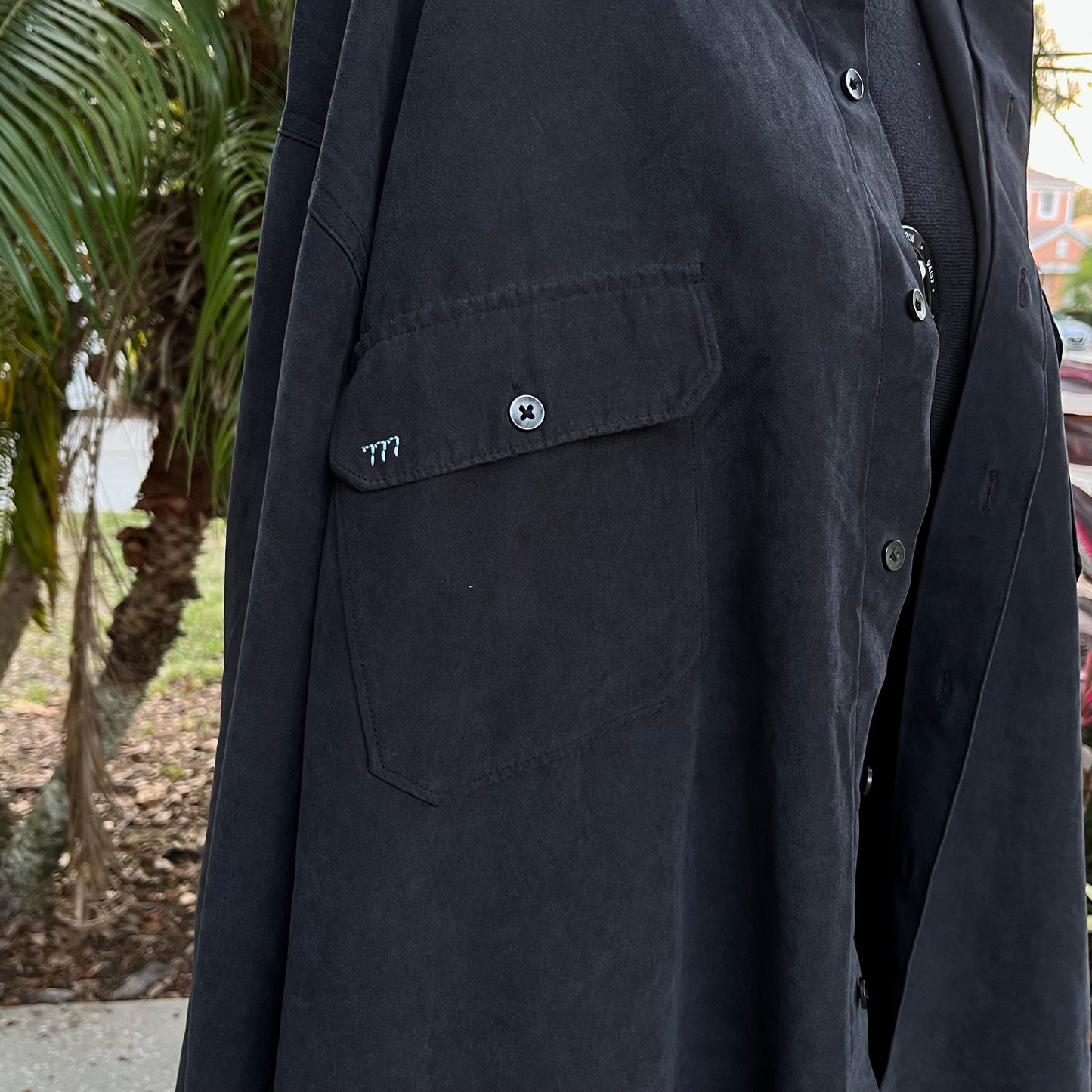 Upcycled Supertask Button Up ✧ XL