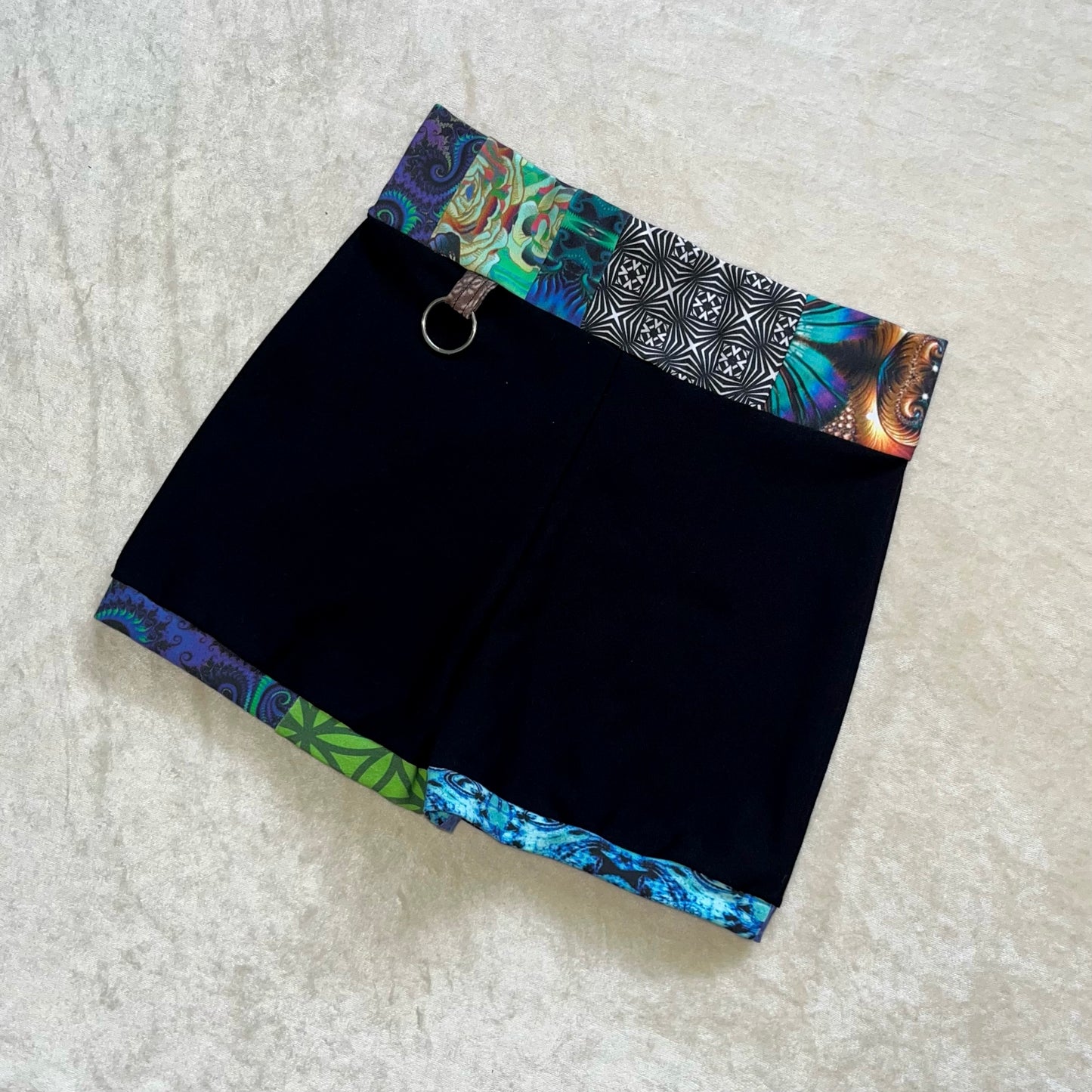 Patchwork Ring Shorts S/M
