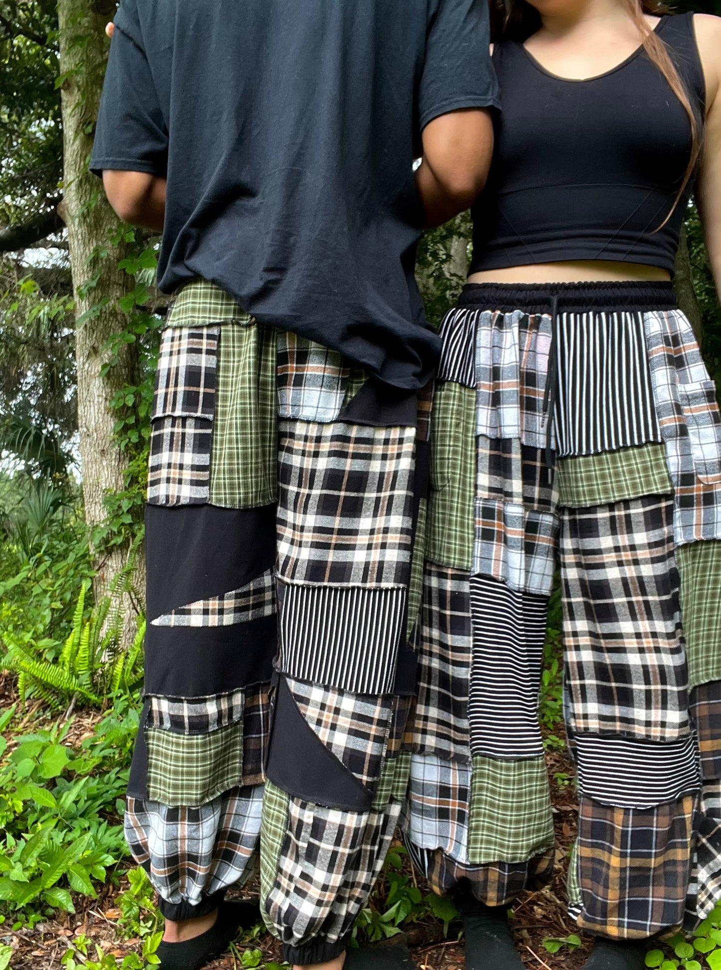 Flannel Patchwork Pants V2 XS-XL