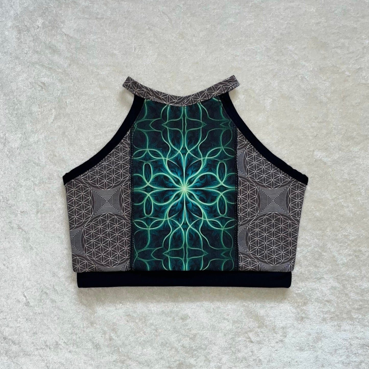 High Neck Halter Bralette XS/S