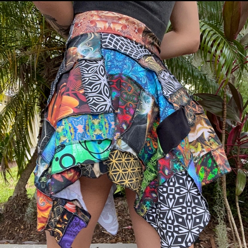Patchwork Pixie Skirt ✾ S/M