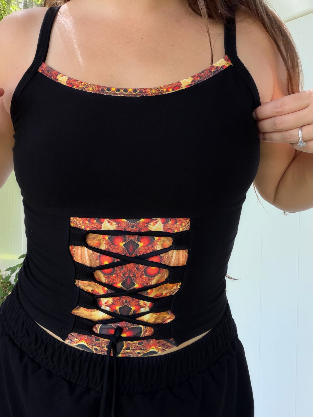 Corset Tank S/M **desc