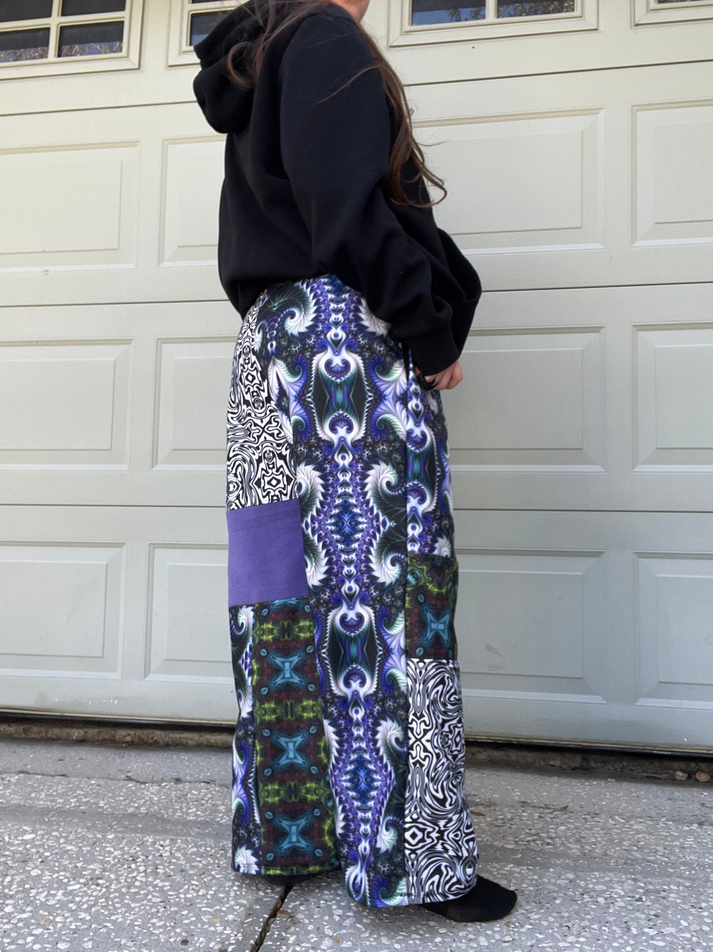 FLEECE Purple Sweats XS-L