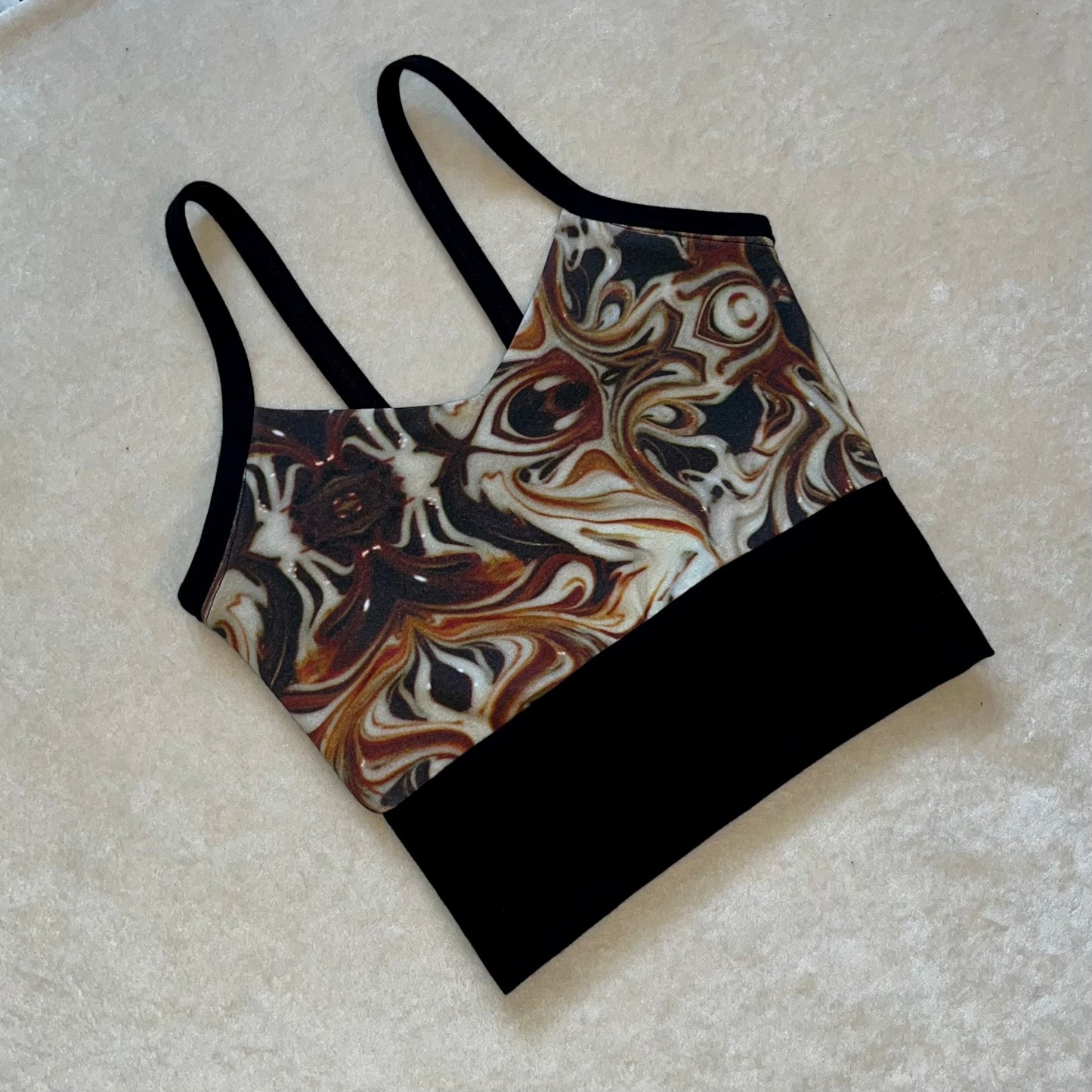 Caramel Swirl Bralette Tank XS/S