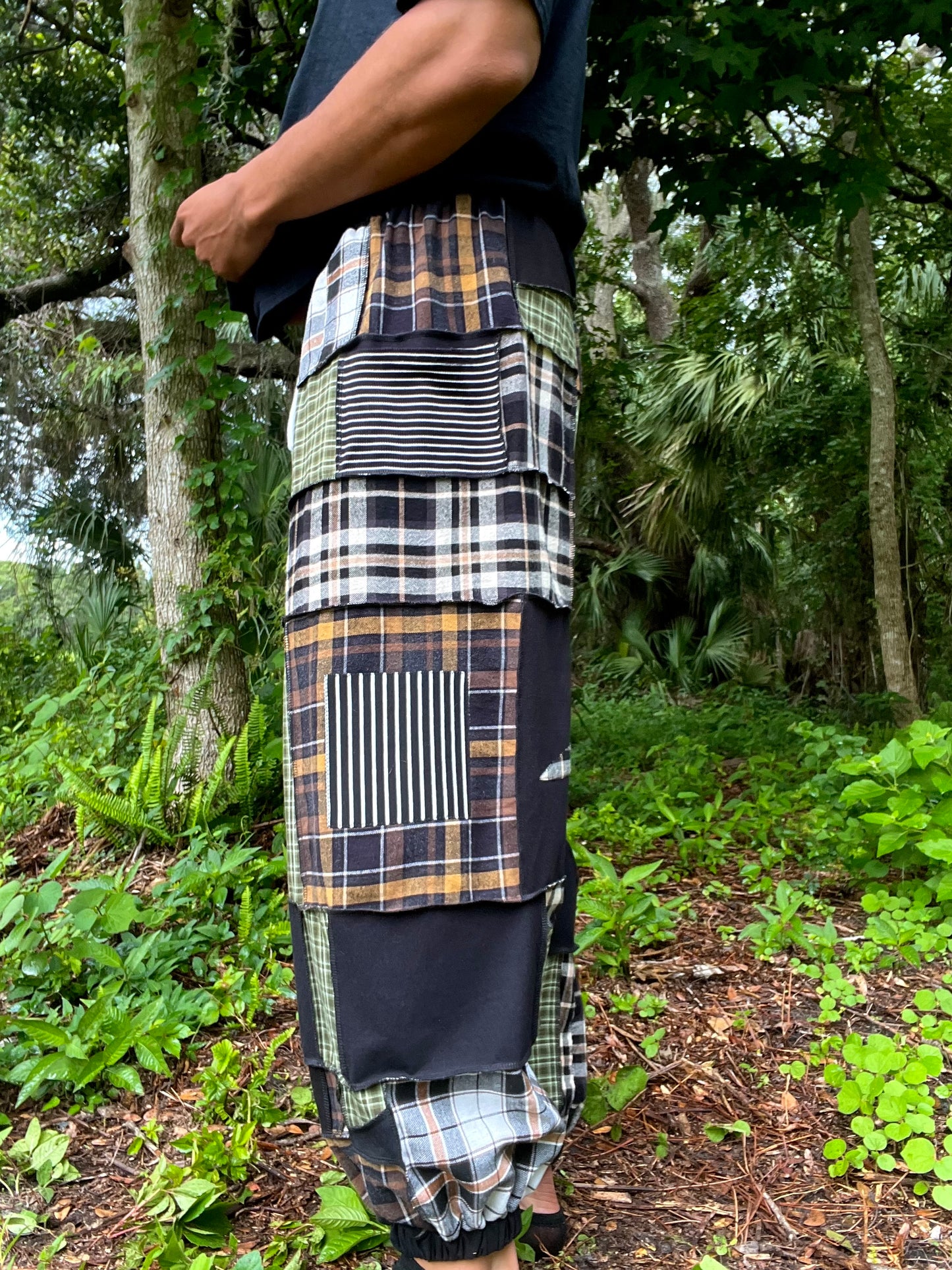 Flannel Patchwork Pants V2 XS-XL