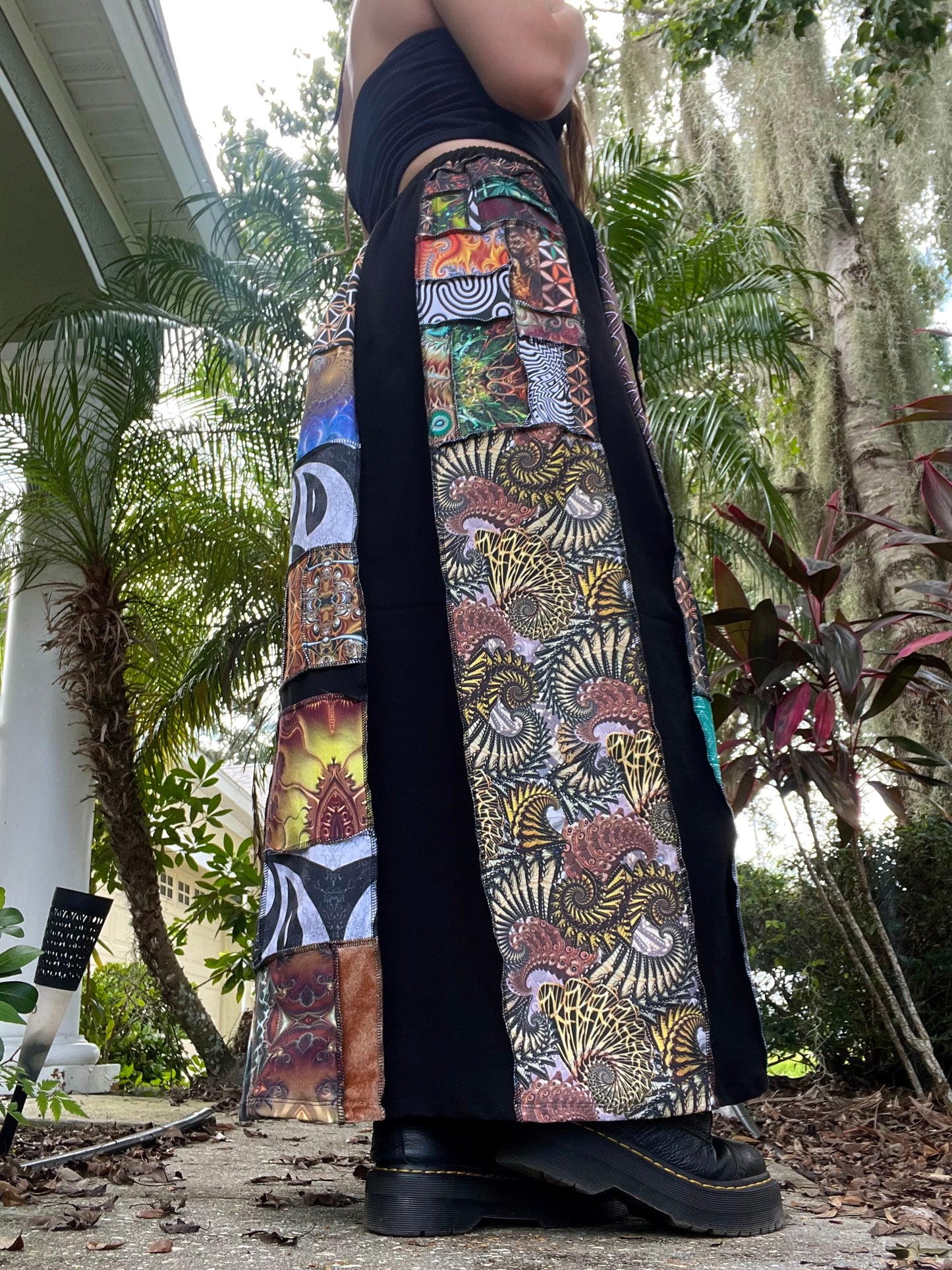 Patchwork Maxi Skirt š„ø S-XL