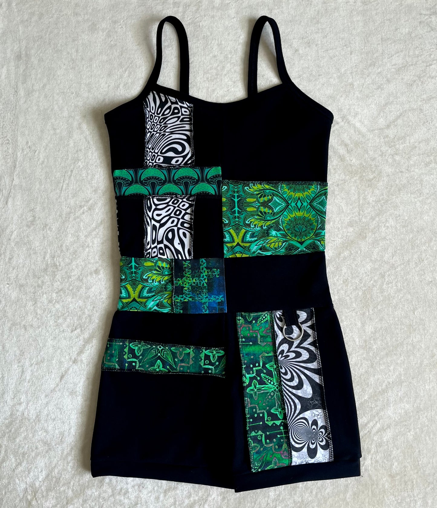 Patchwork Romper ☆ S/M