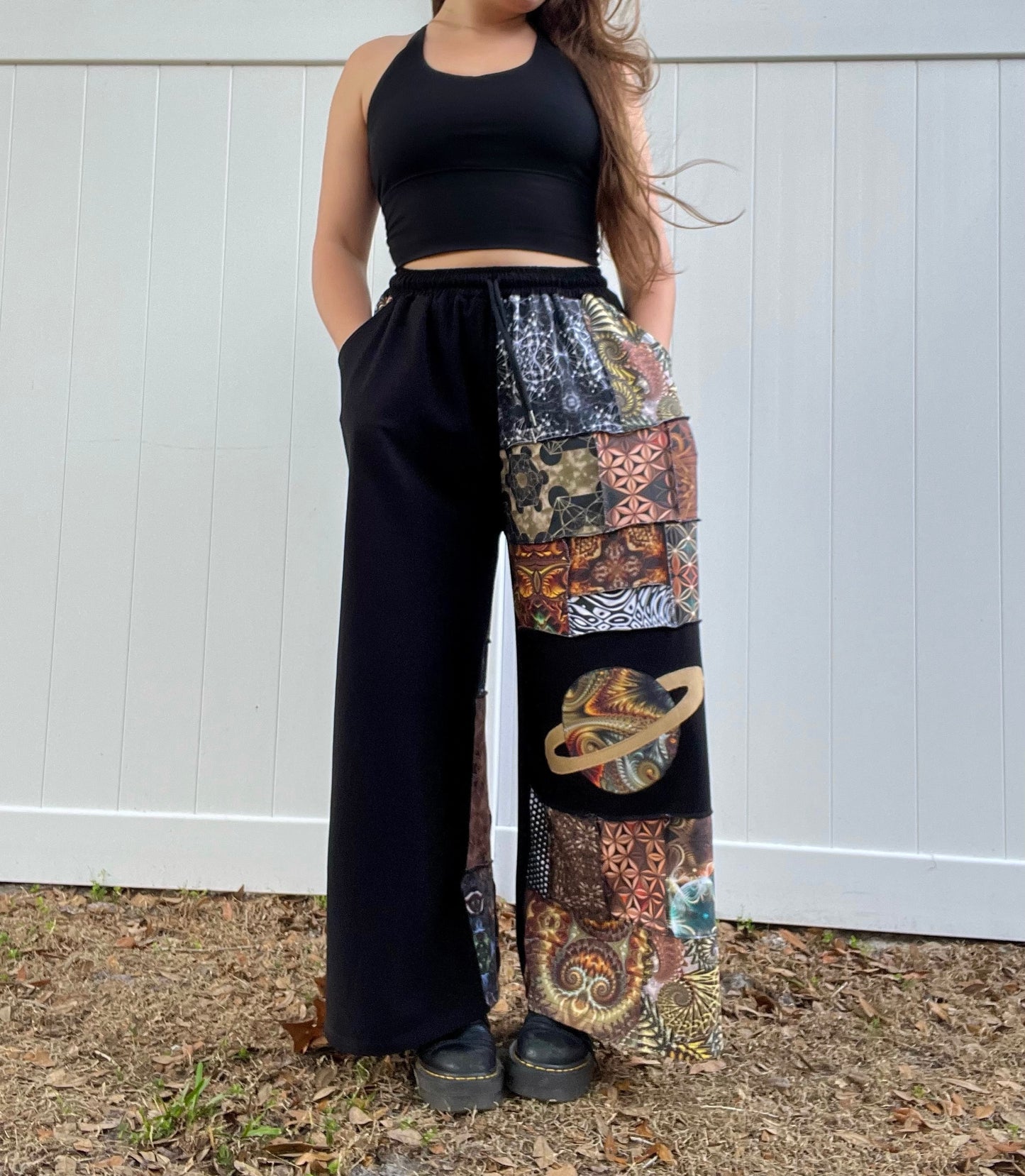 Xtra Patchwork Saturn Pants 🪐 XS-XL