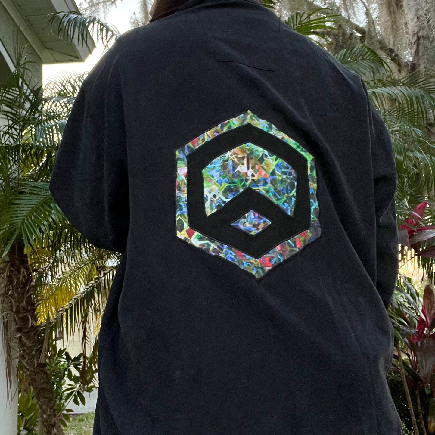 Upcycled Supertask Button Up ✧ XL