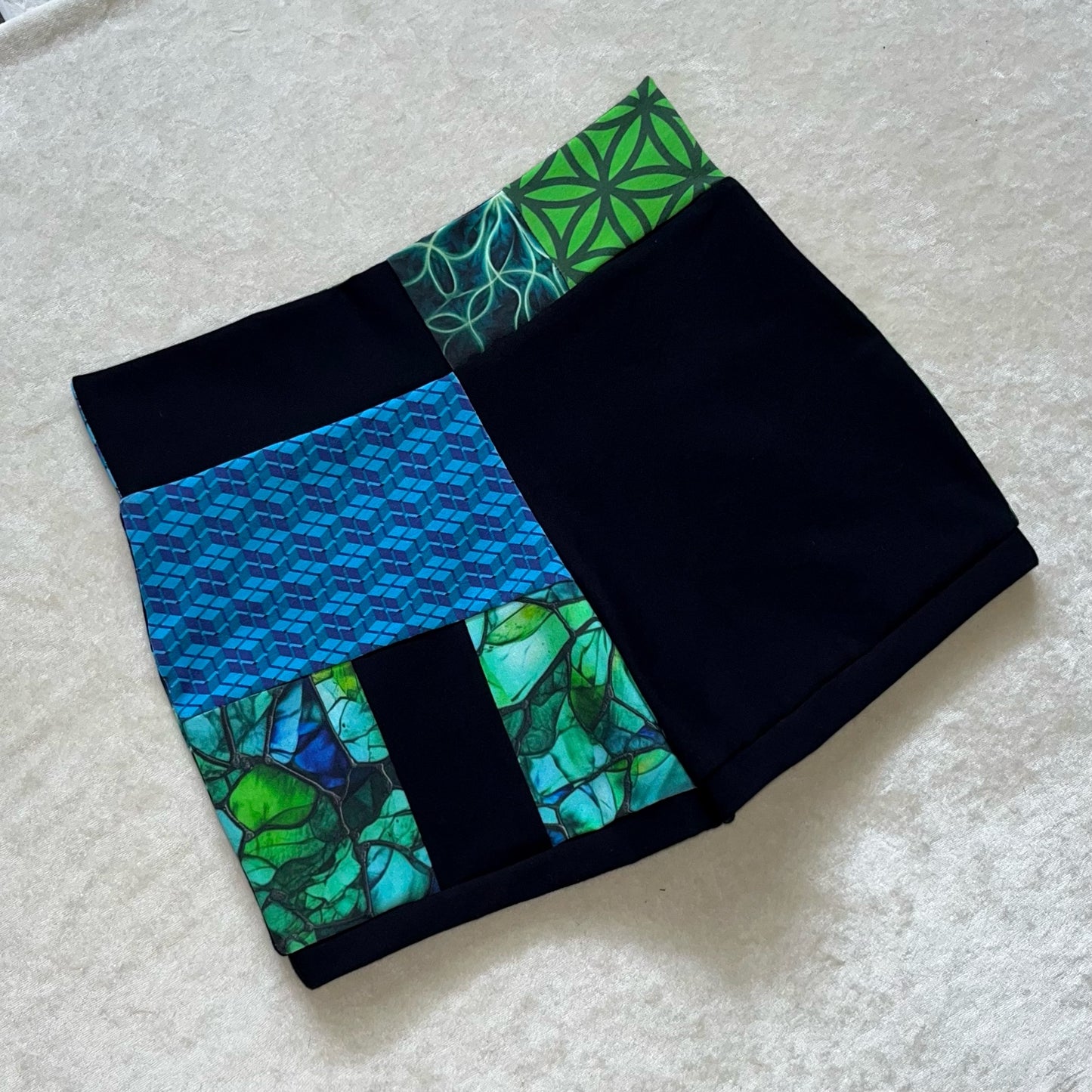 Patchwork Ring Shorts M/L