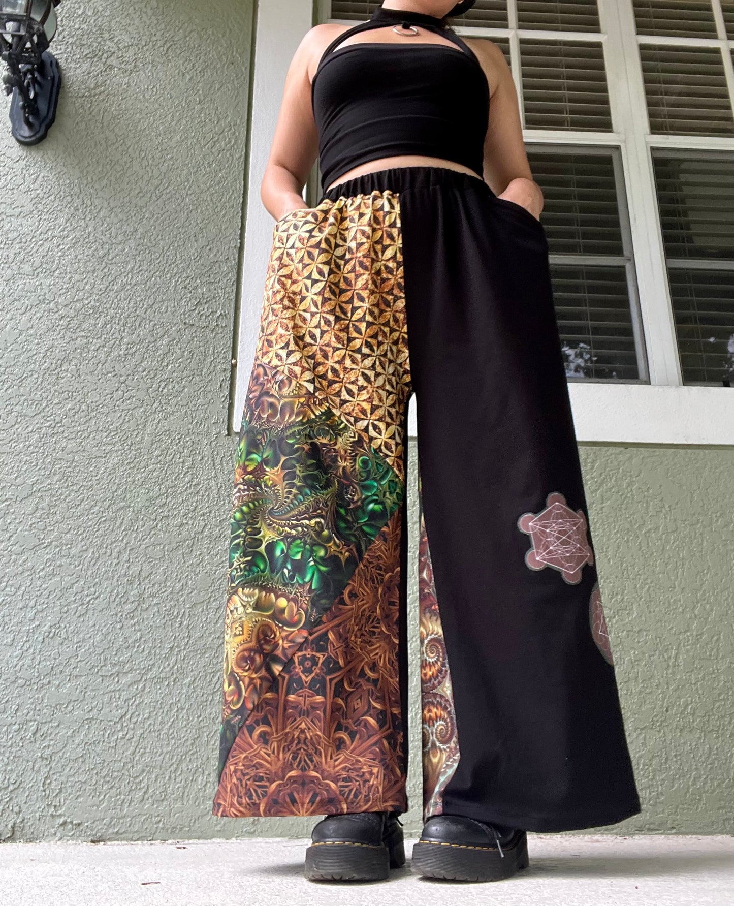 Patchwork Pants V1 (xtra wide leg) đż XS-XL