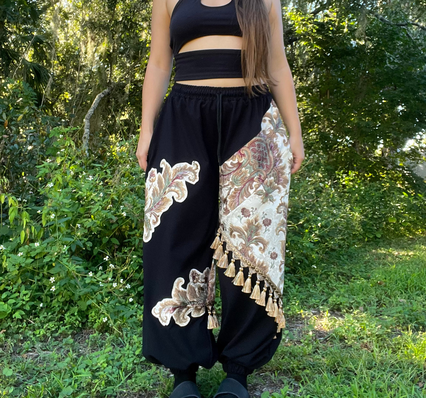 Curtain Pants XS-XL