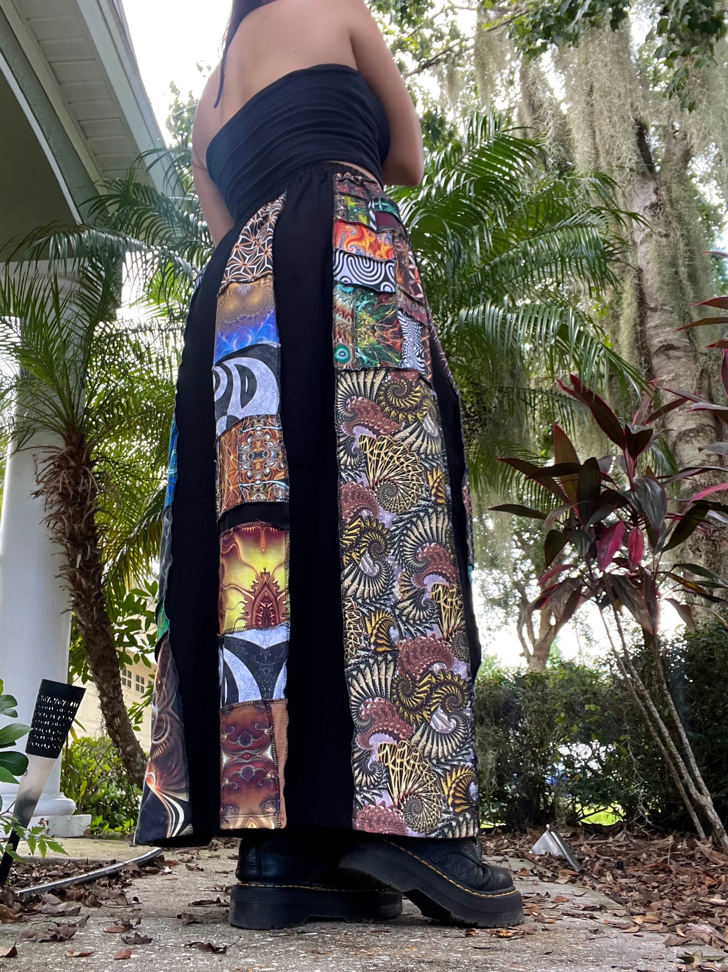 Patchwork Maxi Skirt š„ø S-XL