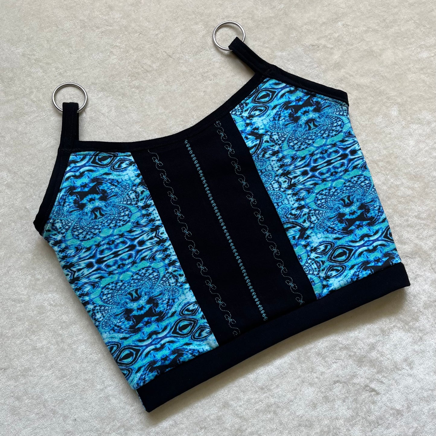 Ring Tank W/ Embroidery S/M