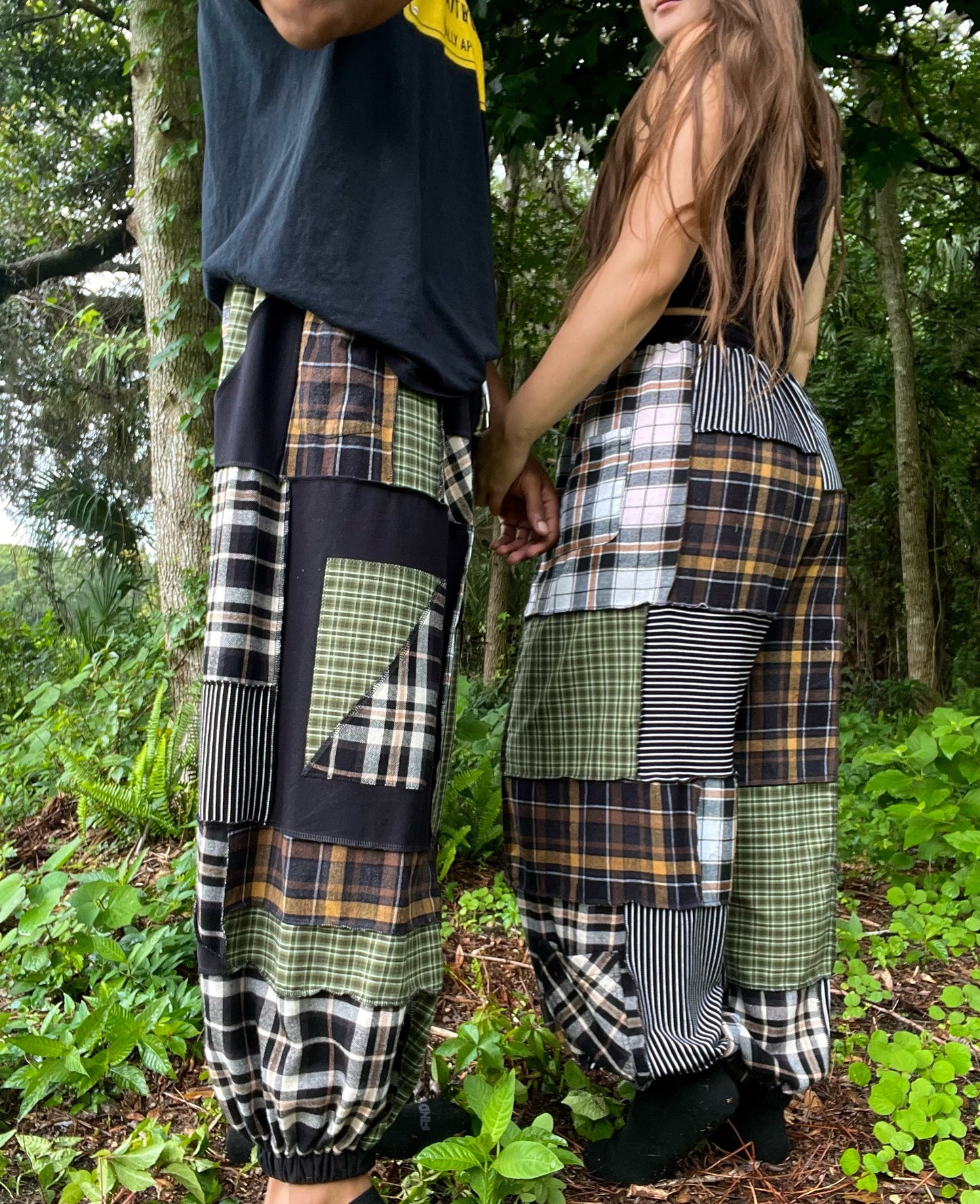 Flannel Patchwork Pants V2 XS-XL