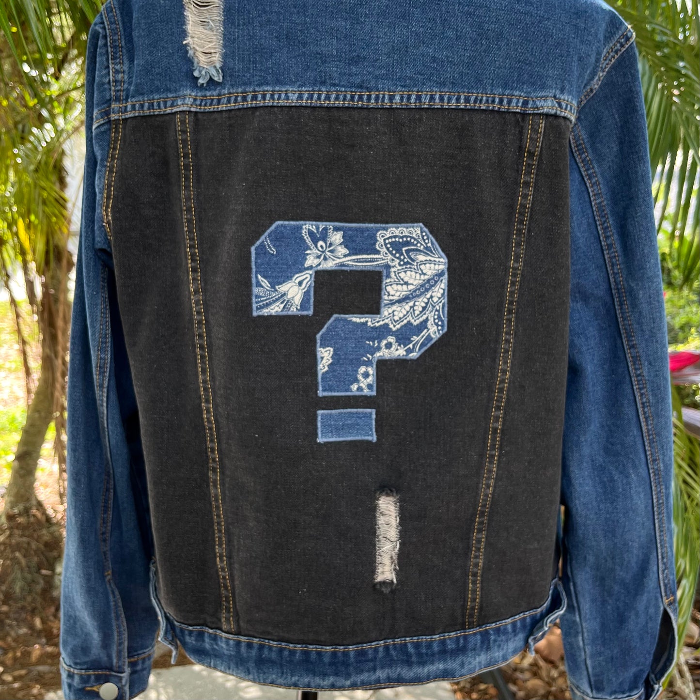 Upcycled ? Denim Jacket L