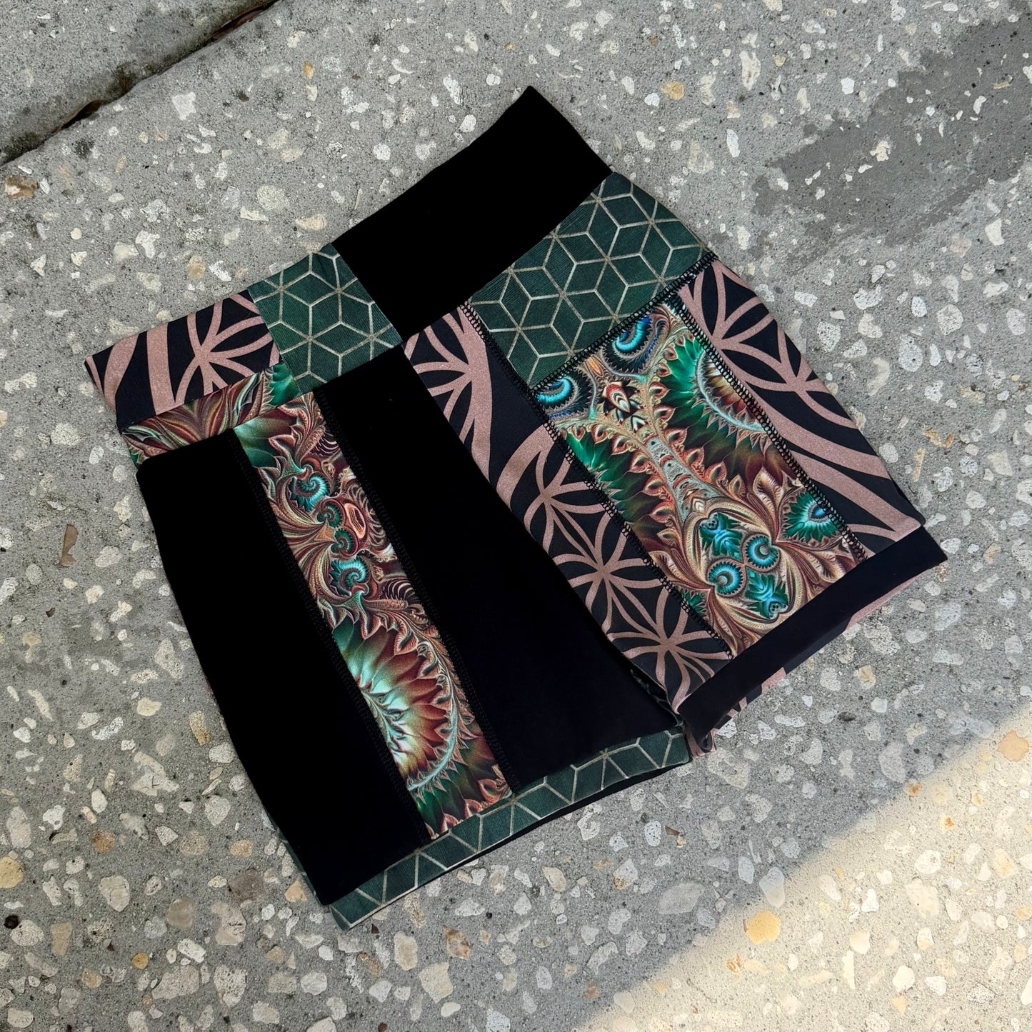Patchwork Tube & Shorts Set XS/S