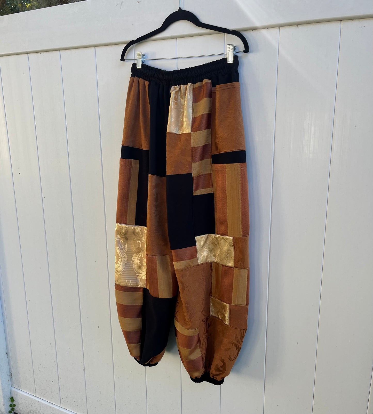 Patchwork Pants XS-XL