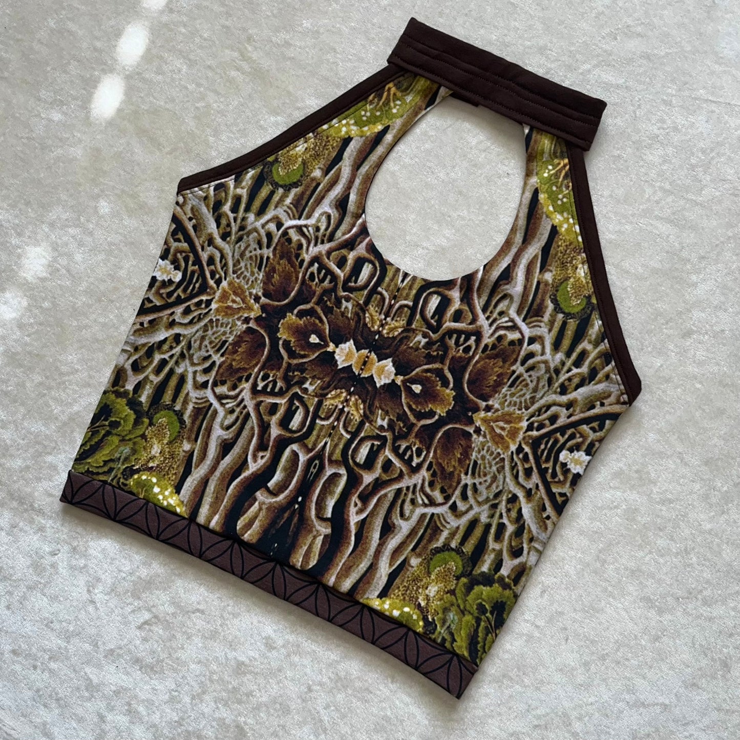 Rooted Choker Top S/M
