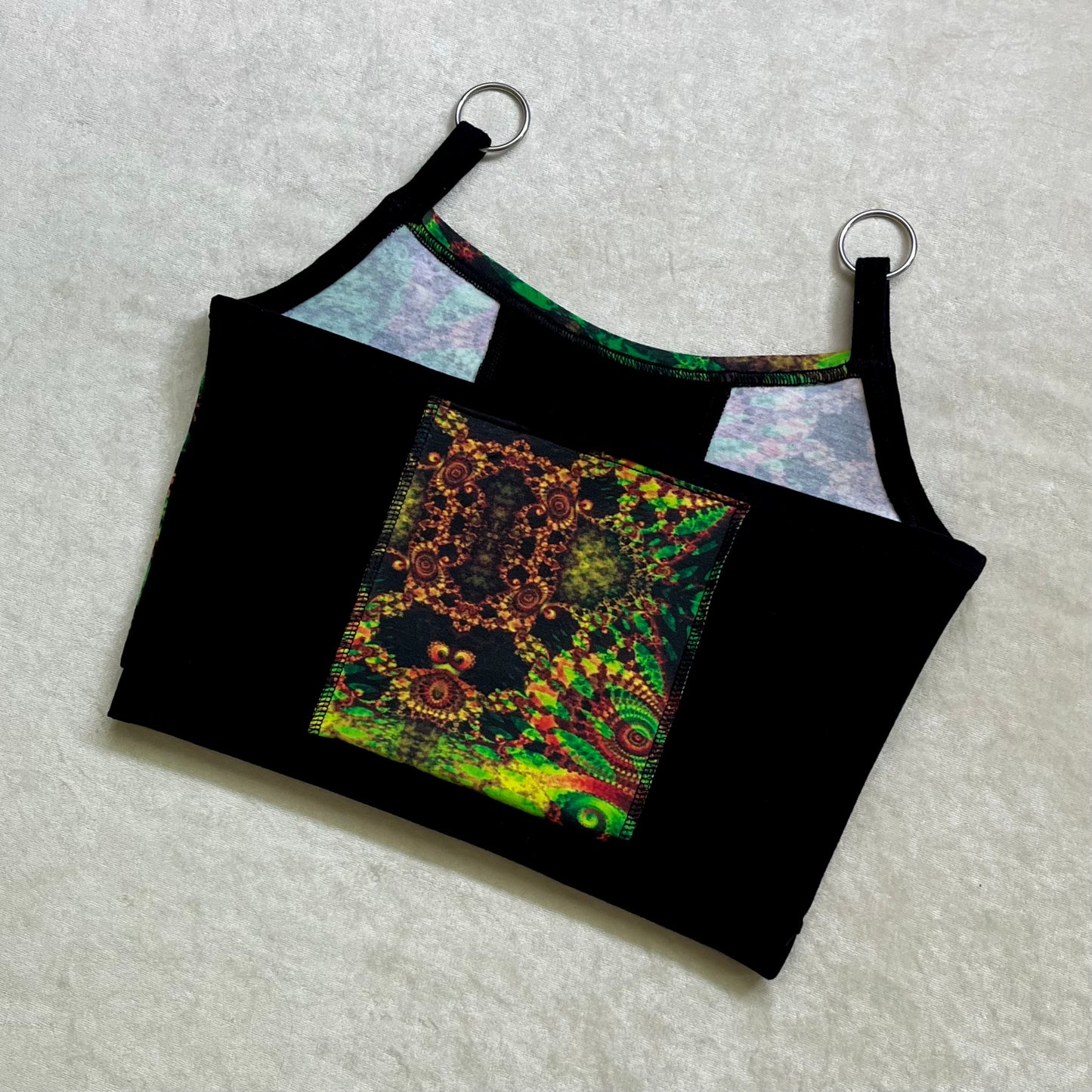Ring Tank W/ Embroidery M/L