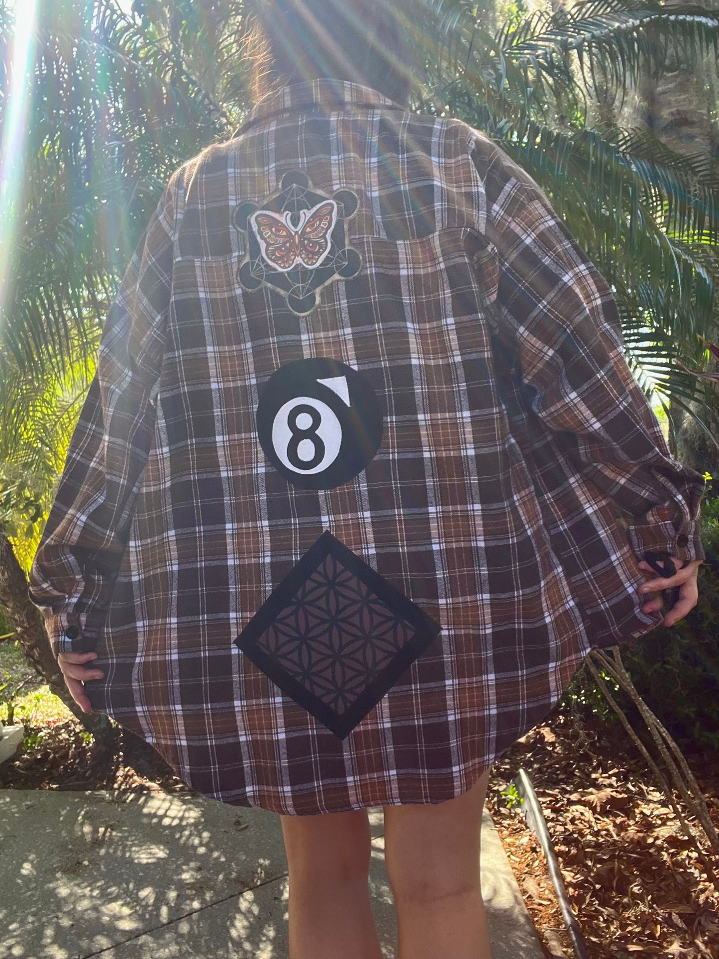 Upcycled Flannel XL